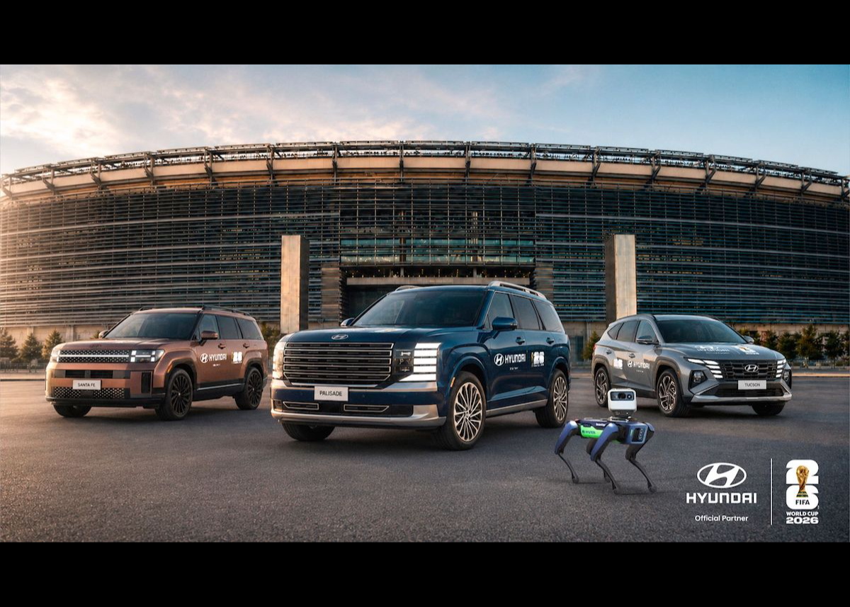 Hyundai bringt die FIFA WM 2026™ in Bewegung – erstmals mit Robotik und der größten Flotte der Turniergeschichte