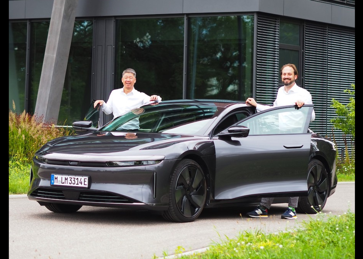 Kazenmaier und Lucid starten exklusive Leasing-Partnerschaft in Deutschland