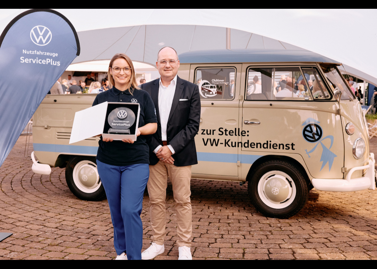 Volkswagen Nutzfahrzeuge feiert den 750. ServicePlus Partner weltweit