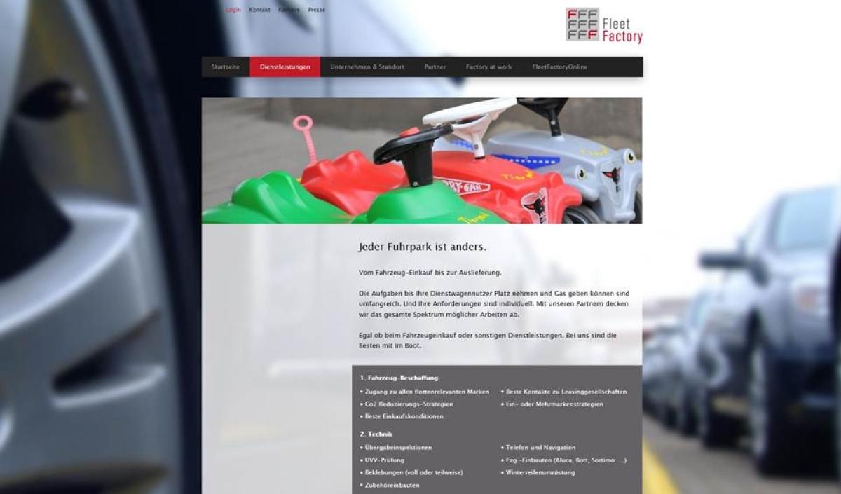 Fleet Factory mit neuer Internet-Plattform