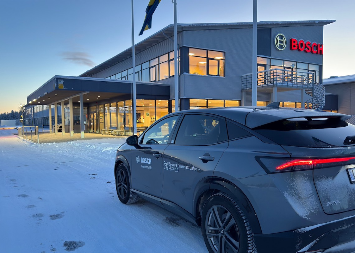 Mit Brake-by-Wire von Bosch bis zum Polarkreis