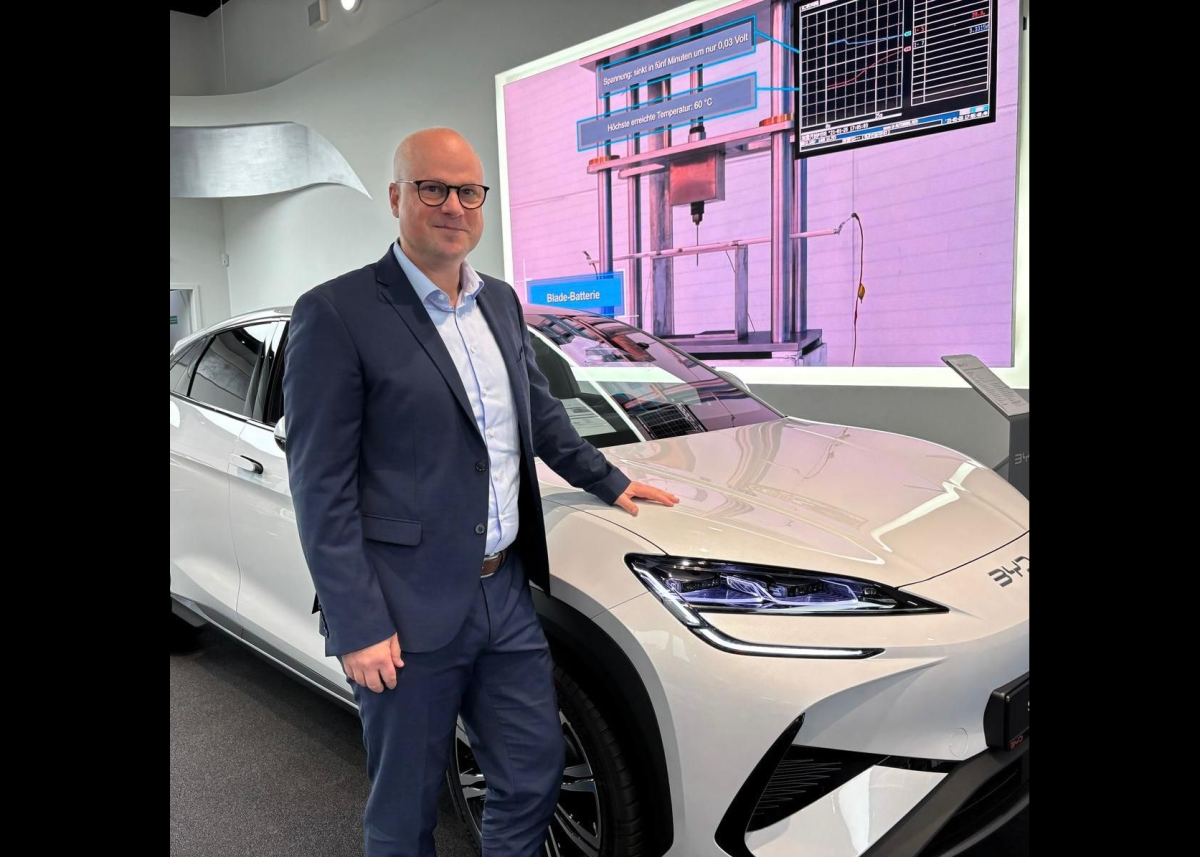 BYD Deutschland verstärkt das Management-Team