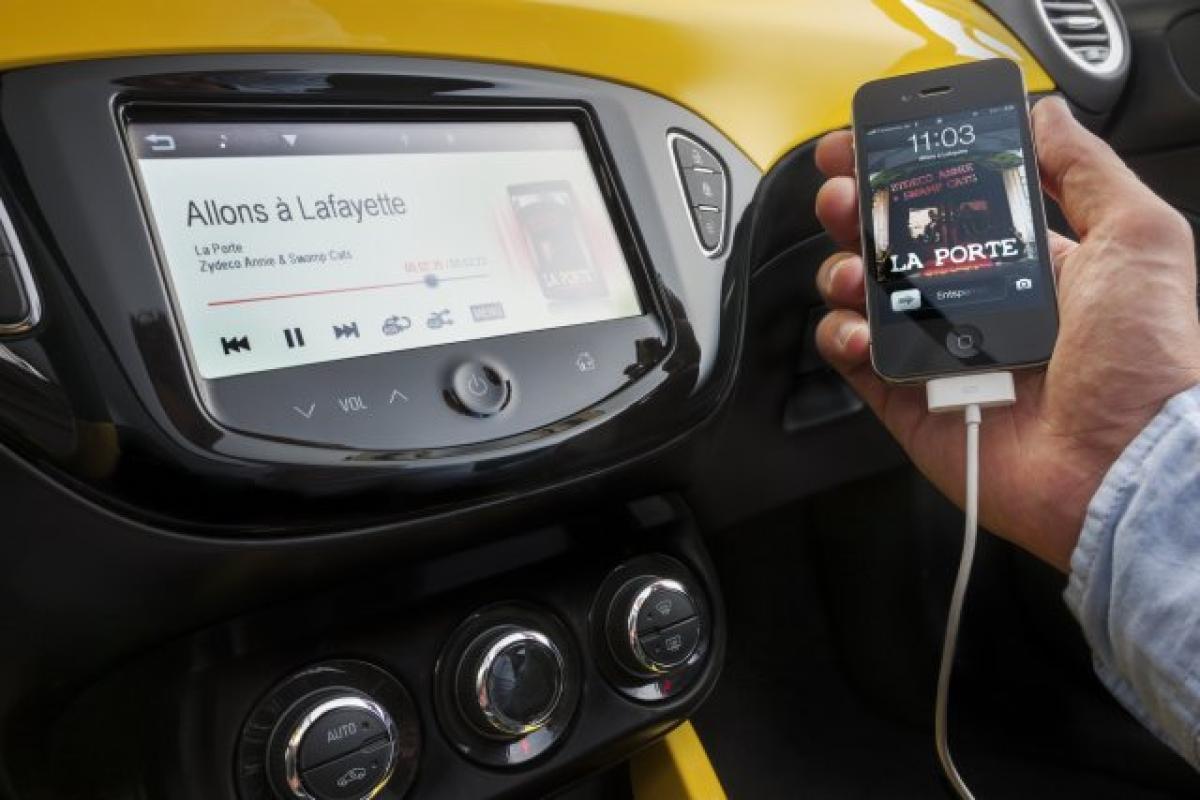 Smartphone-Anbindung im Auto