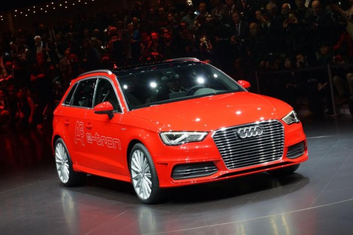 Induktives Laden für Audi-Plug-in-Hybride