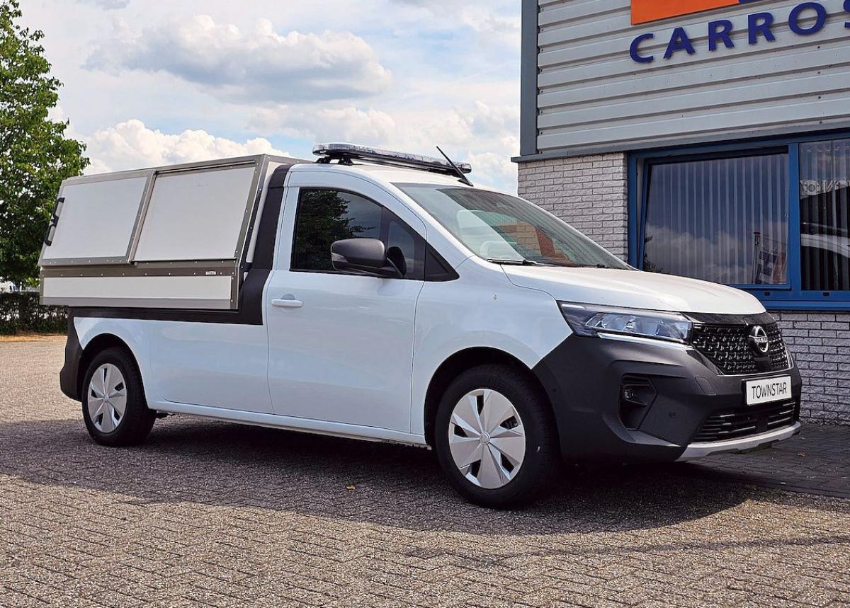 Vollelektrischer Nissan Townstar mit vielfältigen Umbauvarianten