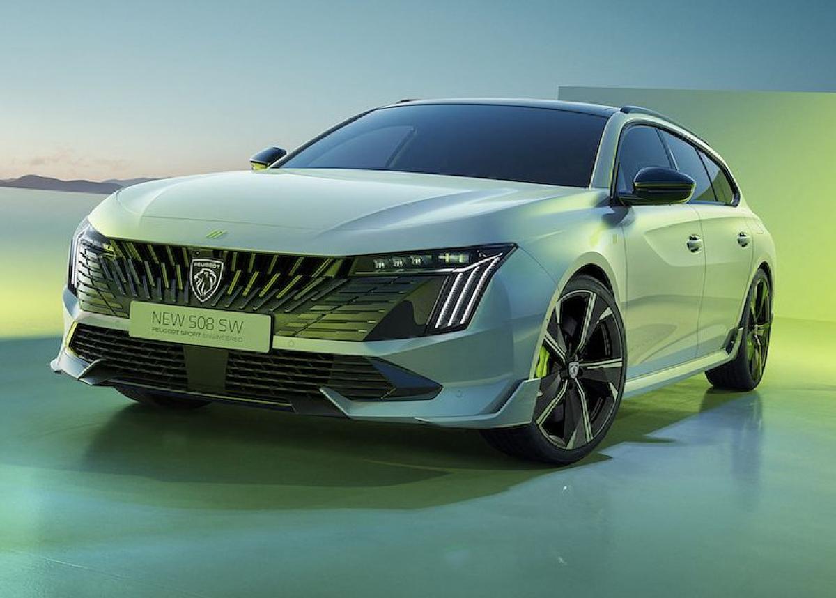 Ein neues Gesicht für den PEUGEOT 508 Limousine, SW und PSE