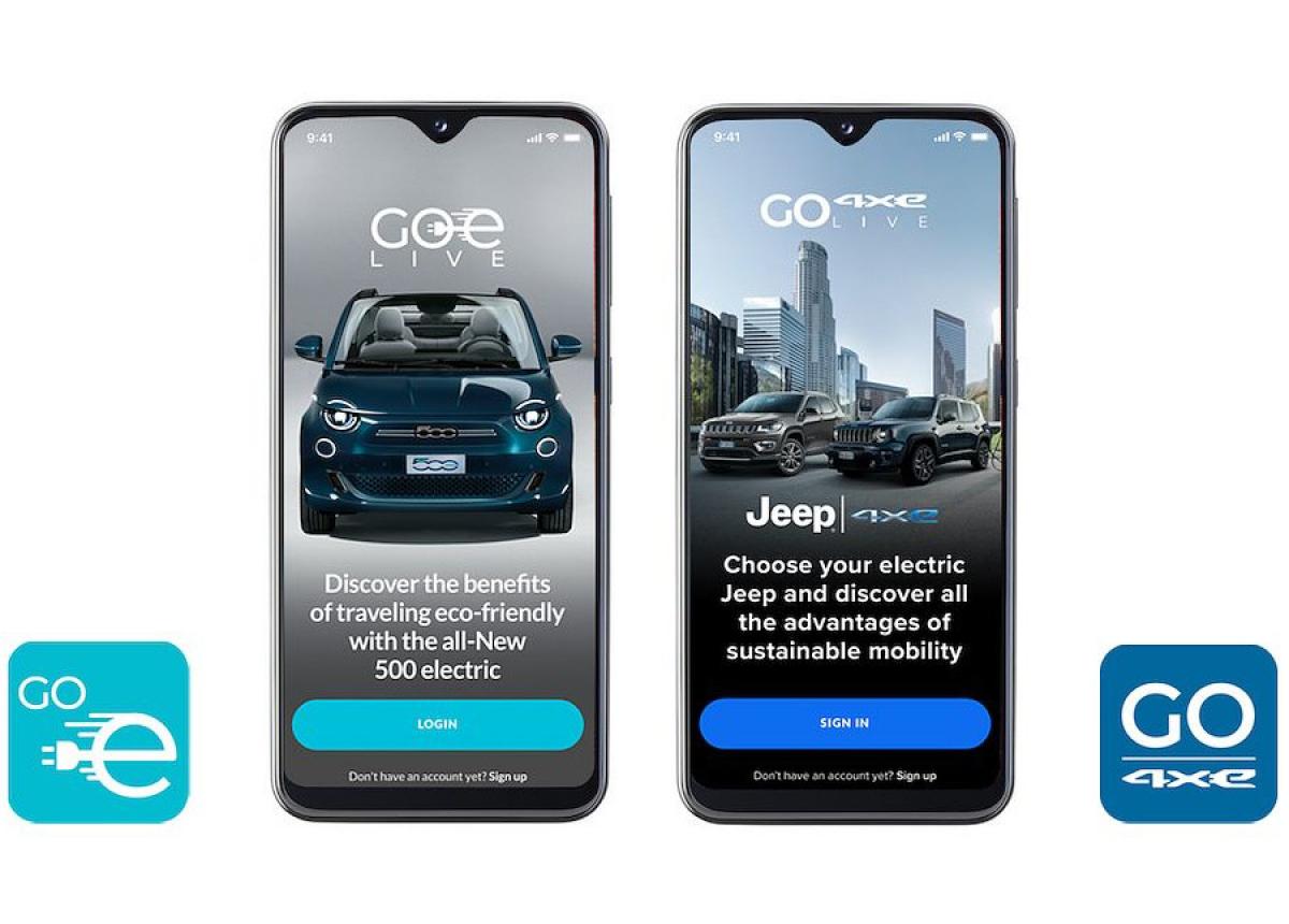 Neue App GOe simuliert Fahrten mit elektrifizierten Modellen von FCA
