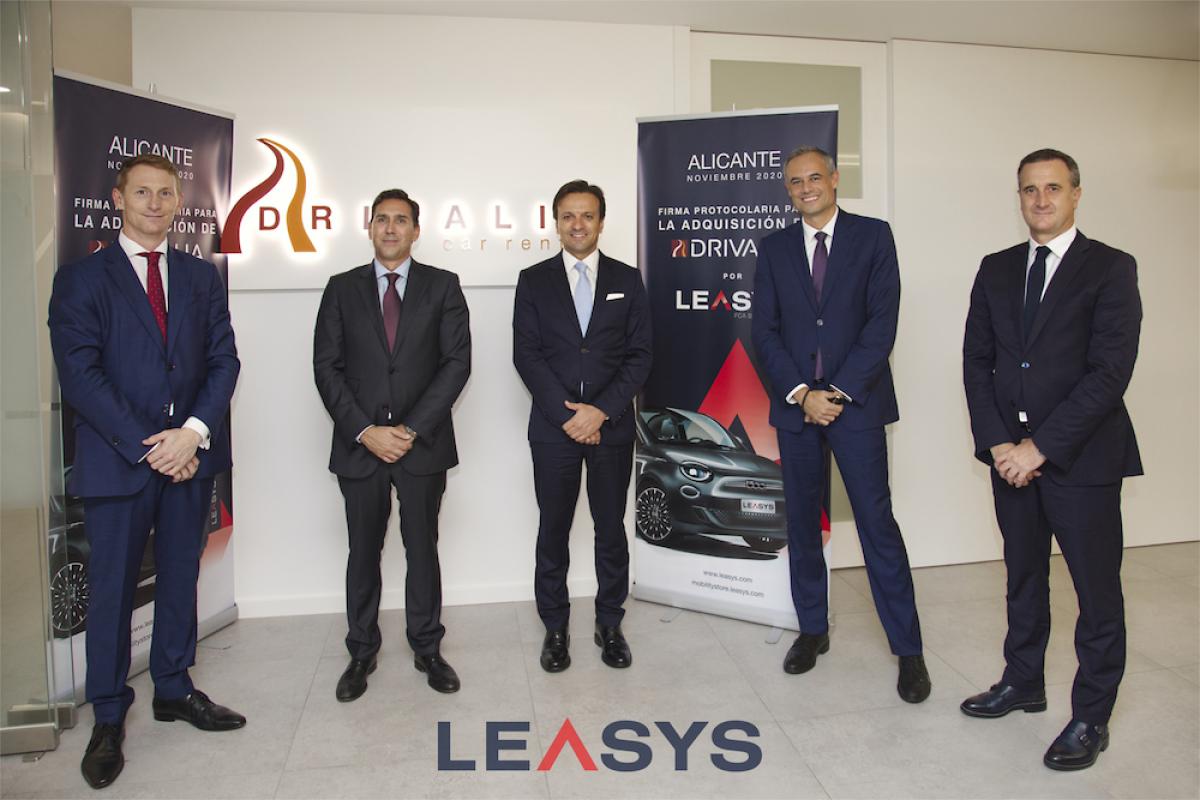 Leasys erwirbt spanischen Autovermieter Drivalia