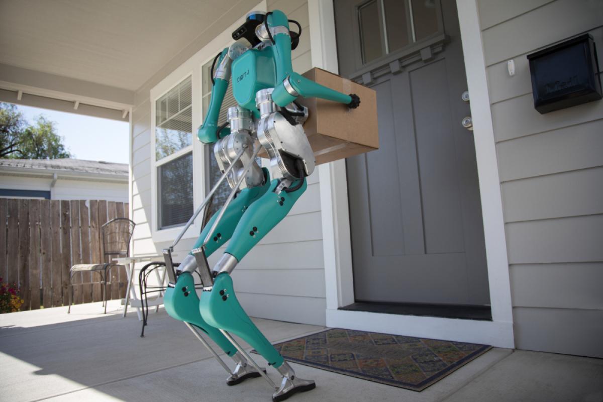 Roboter-Postbote von Ford