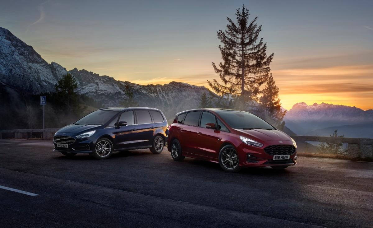 Ford Galaxy und S-MAX als Vollhybrid bestellbar