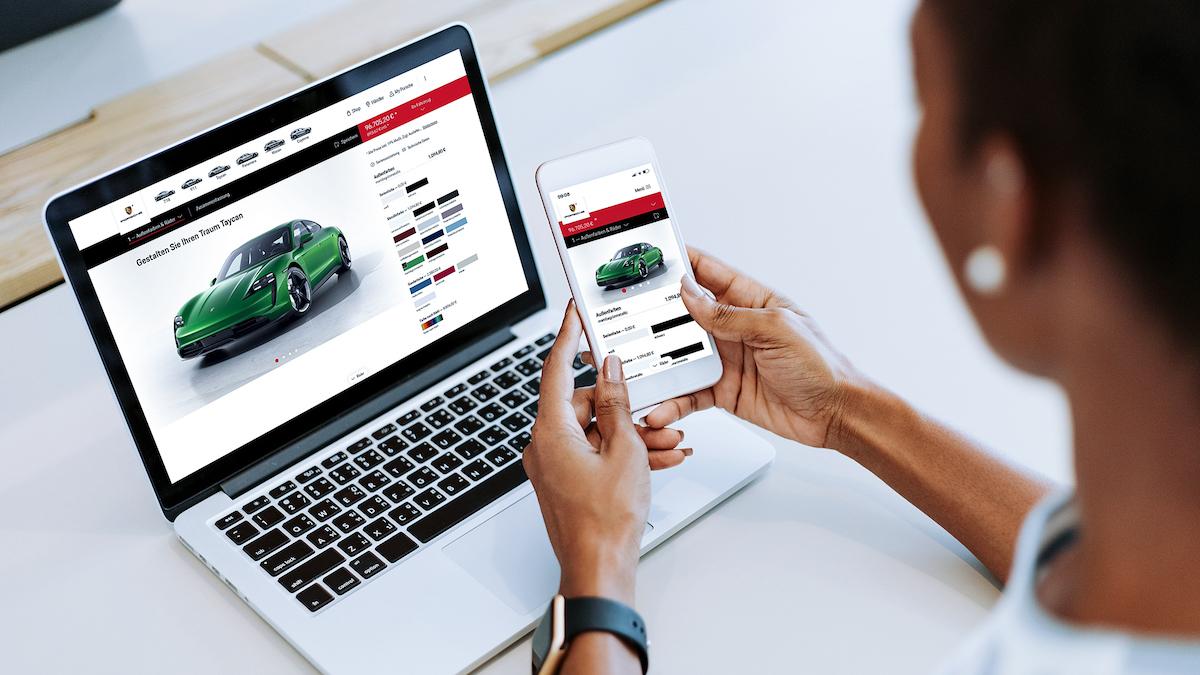 Porsche weitet Onlinevertrieb aus