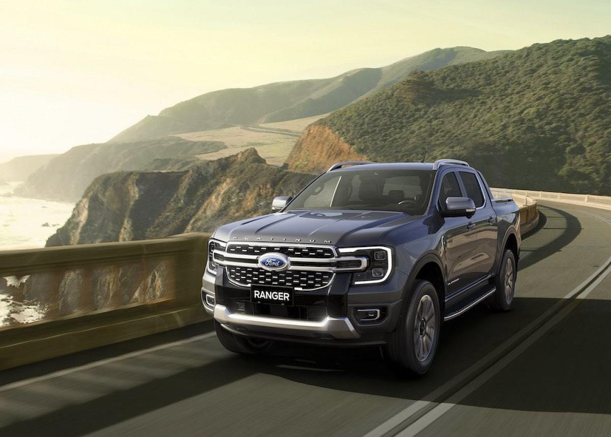 Ford Ranger der neuen Generation ist ab sofort auch als besonders luxuriöse Platinum - Variante bestellbar
