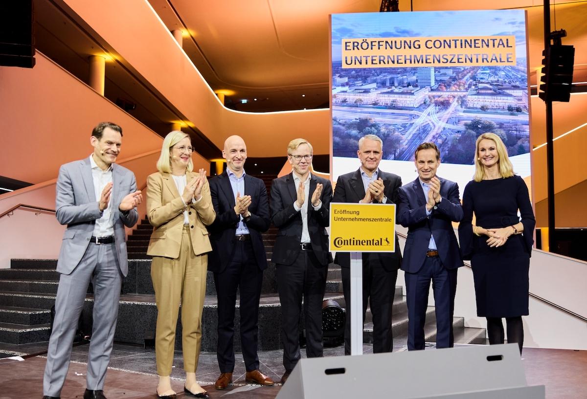 Continental: Neue Unternehmenszentrale am Pferdeturm in Hannover offiziell eingeweiht