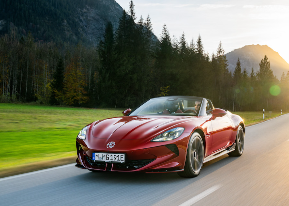 MG Cyberster: Start im Dezember und ab 64.990 Euro
