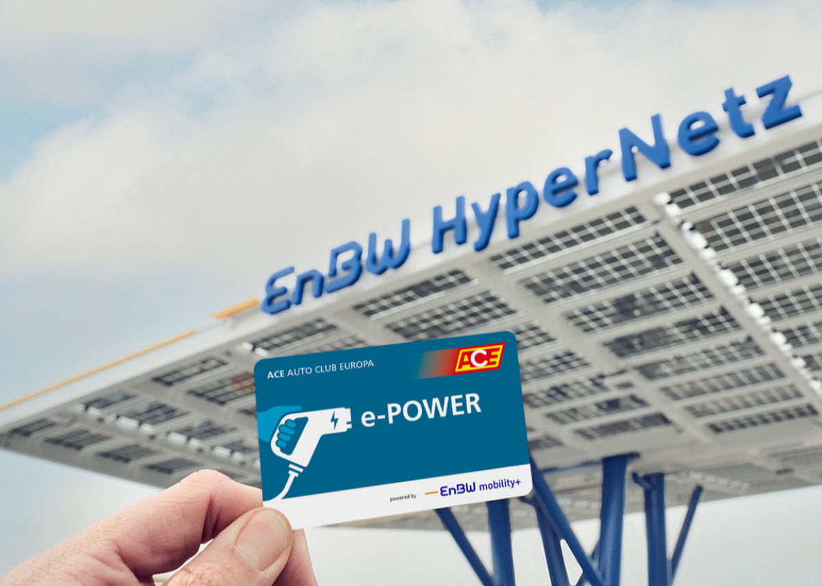 EnBW und ACE bieten gemeinsamen Ladetarif an