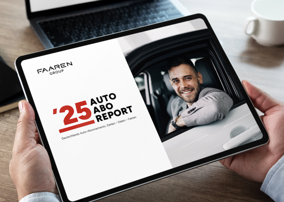 FAAREN Group veröffentlicht Auto Abo Report '25