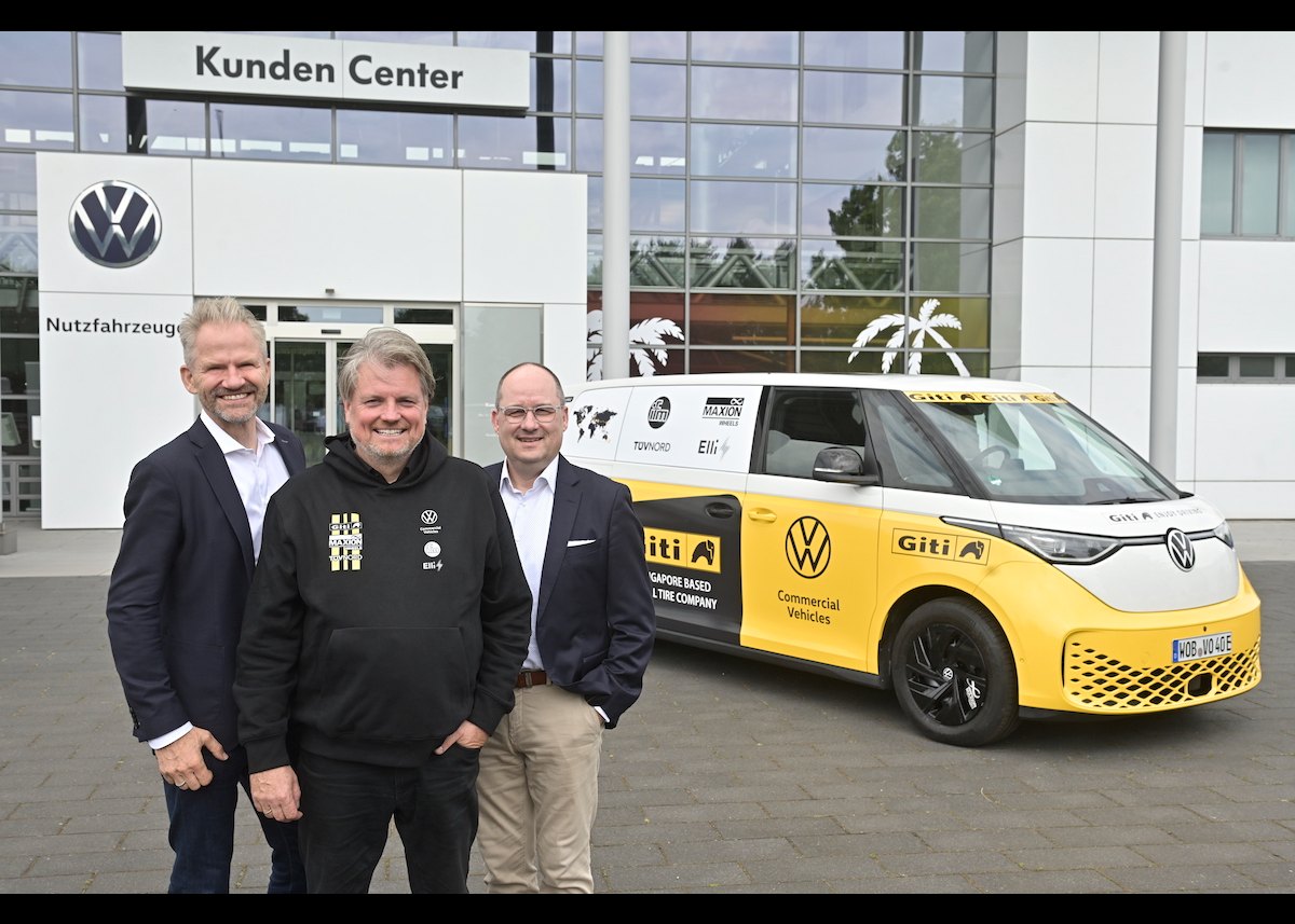 Elektrisch rund um die Welt: Weltrekordfahrt im ID. Buzz durch mehr als 75 Länder gestartet