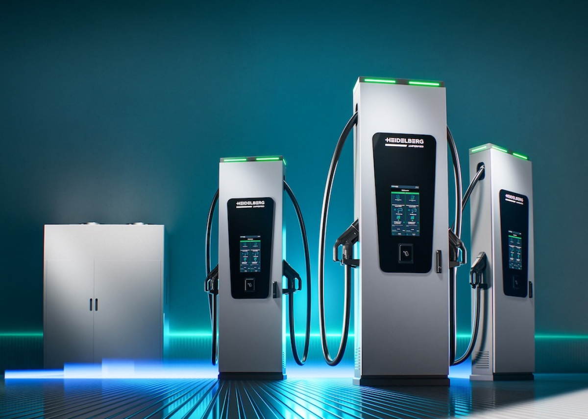 Für zuverlässige Ladeerlebnisse auf Industrieniveau: HEIDELBERG/Amperfied und Pionix kooperieren