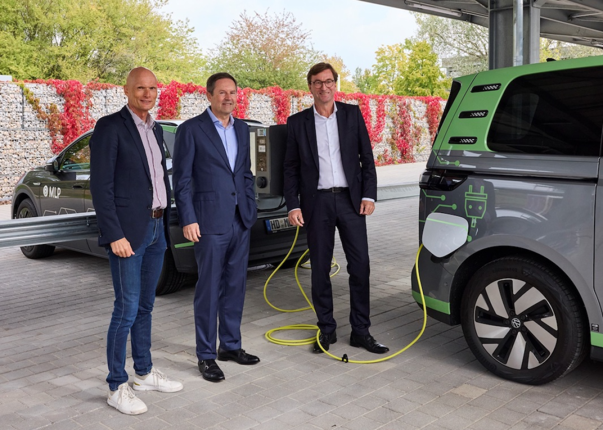 MVV Enamic und Amperfied realisieren Ladeinfrastruktur für MLP: 56 neue Ladepunkte am Hauptsitz in Wiesloch