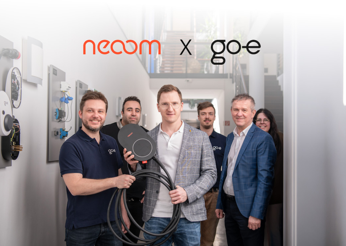 Smarte Technologie aus Österreich: go-e und neoom bündeln Kräfte für intelligente, unabhängige Energie und Mobilität