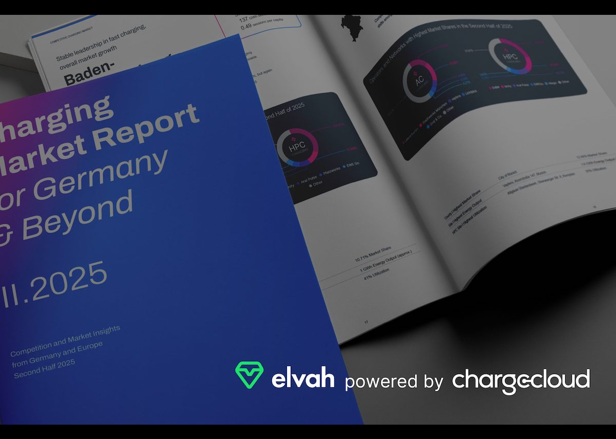 chargecloud übernimmt elvah-Produktlinie und erweitert Angebot um Market Intelligence und Smart Pricing