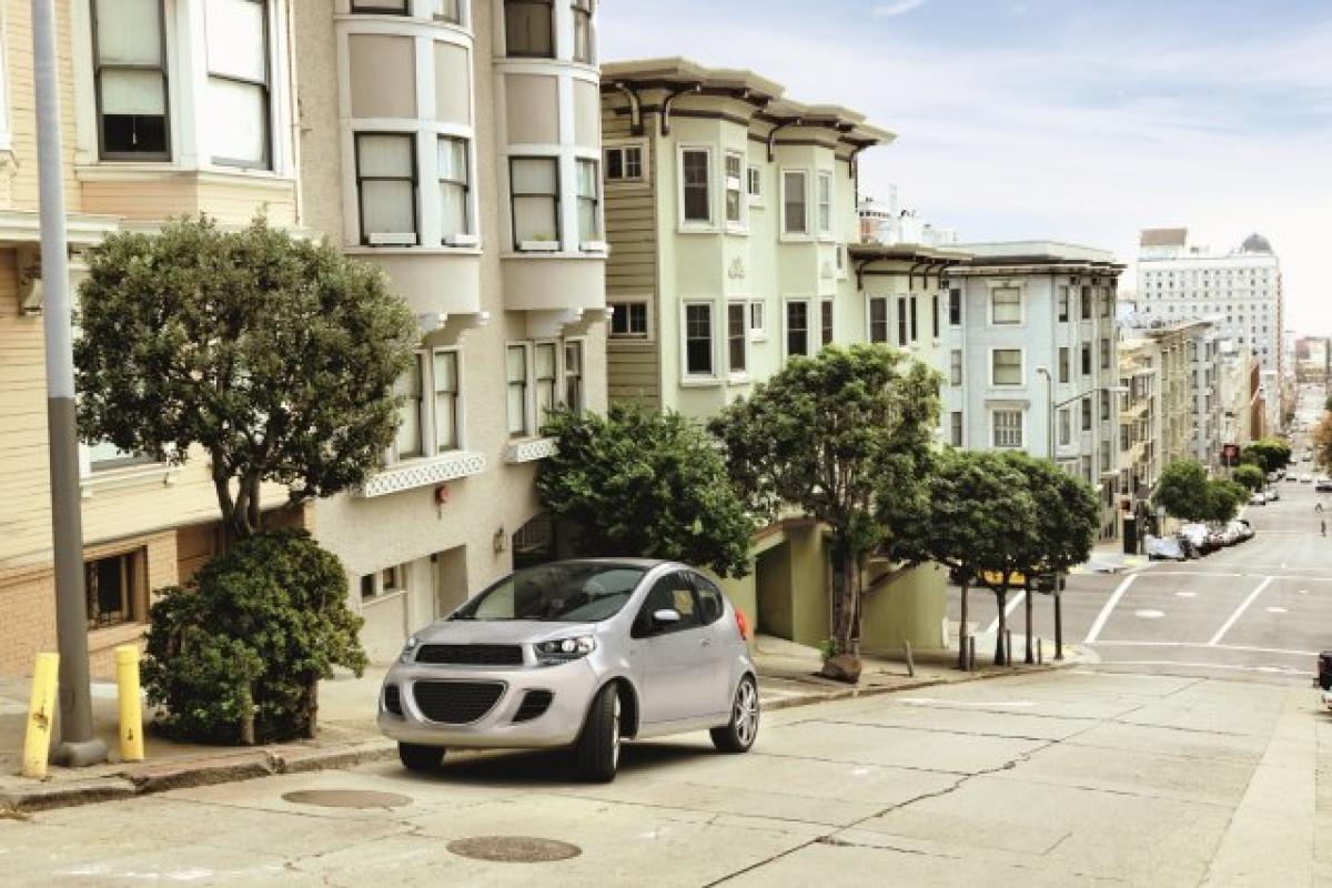 Elektrische Parkbremse für Kleinwagen 