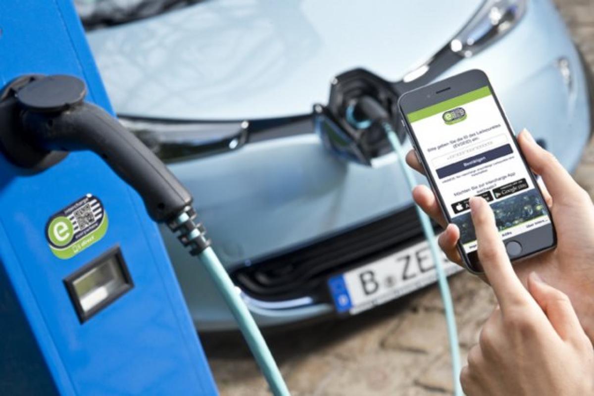 Elektroauto tanken per Paypal