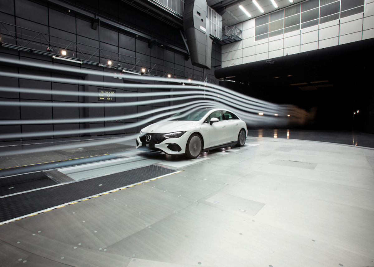 Aerodynamik bei Mercedes-Benz: Weniger Luftwiderstand, mehr Effizienz und geringerer Verbrauch