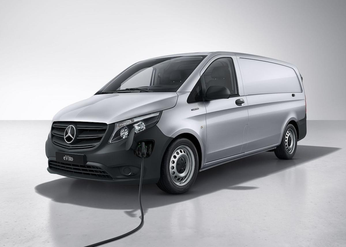 Mercedes Benz eVito Kastenwagen mit größerer Batteriekapazität erhältlich