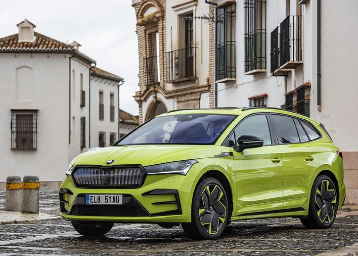 Der ŠKODA ENYAQ RS iV: dynamisch, effizient und nachhaltig