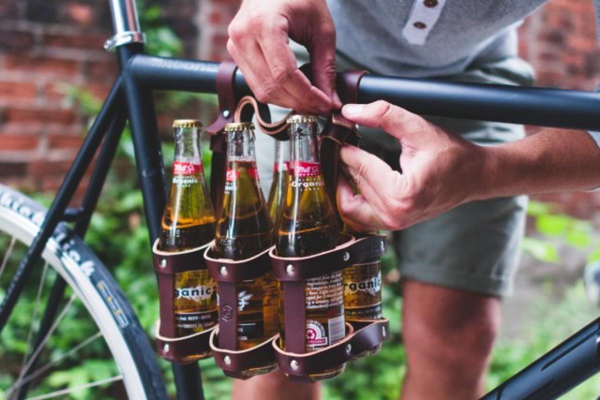 Sixpack-Halterung fürs das Fahrrad