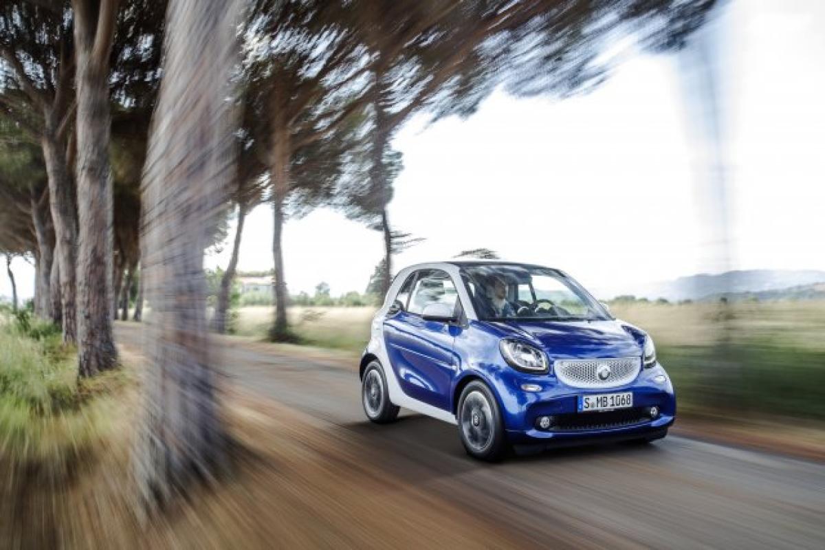 Smart Fortwo mit Doppelkupplungsgetriebe