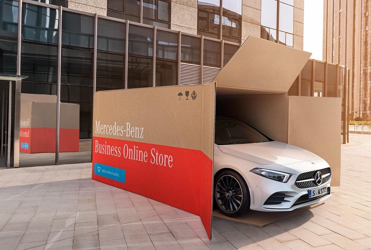 Mercedes-Benz Online Store jetzt auch für Geschäftskunden