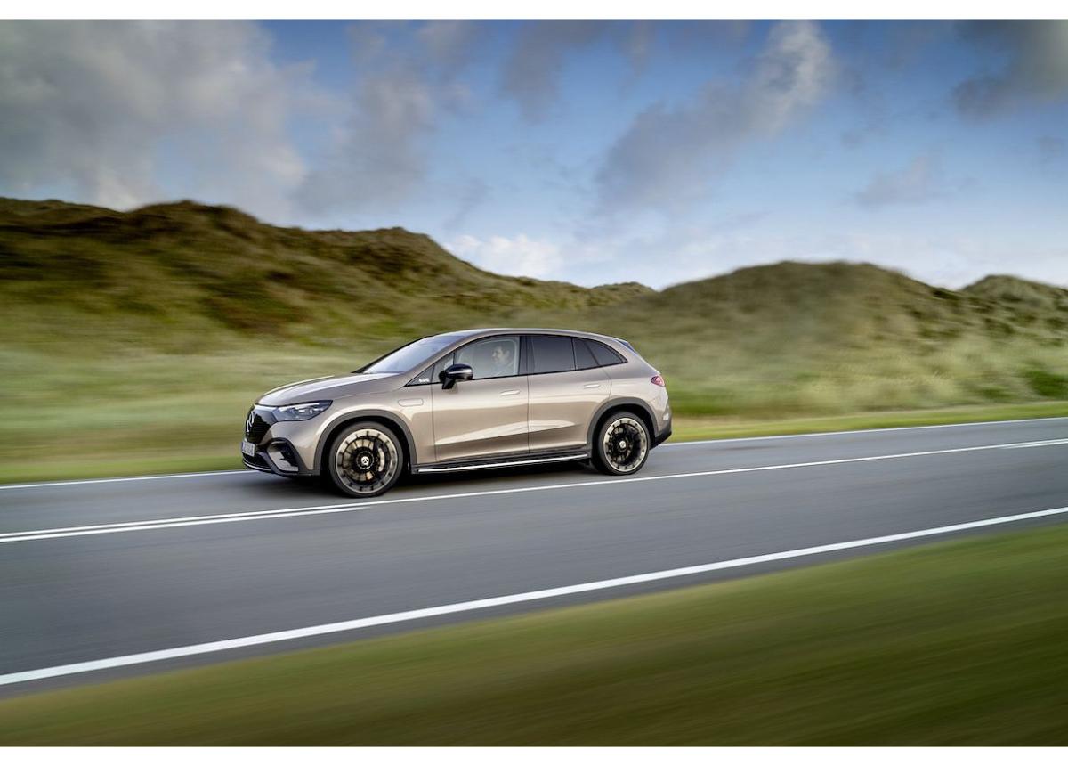 Der EQE SUV von Mercedes-EQ und Mercedes-AMG kann ab sofort europaweit bestellt werden