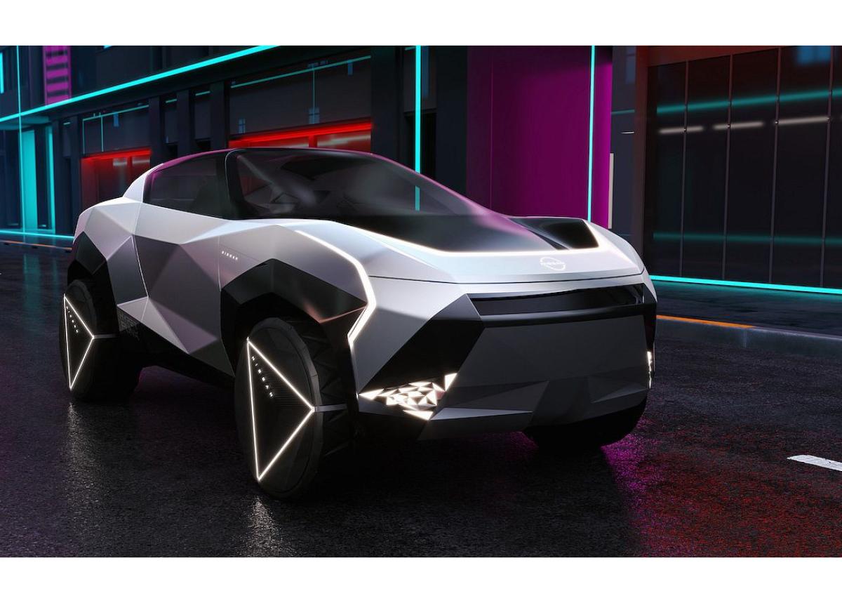 Japan Mobility Show: Konzeptfahrzeug Nissan Hyper Punk für Content Creator und Künstler