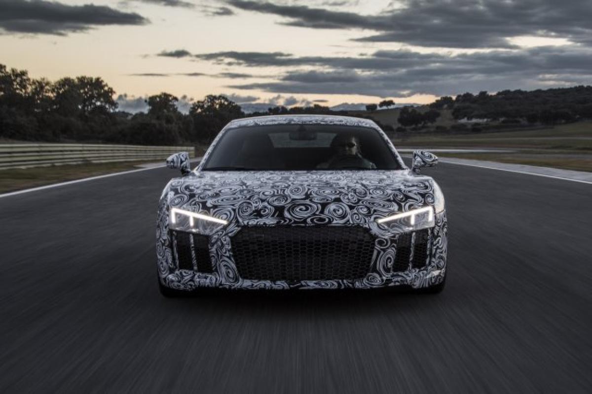 Erste Mitfahrt im neuen Audi R8