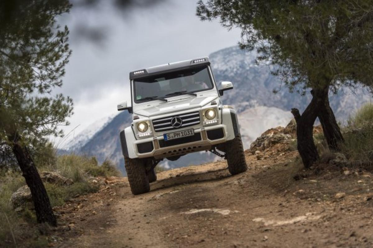 Mercedes G 500 4x4²
