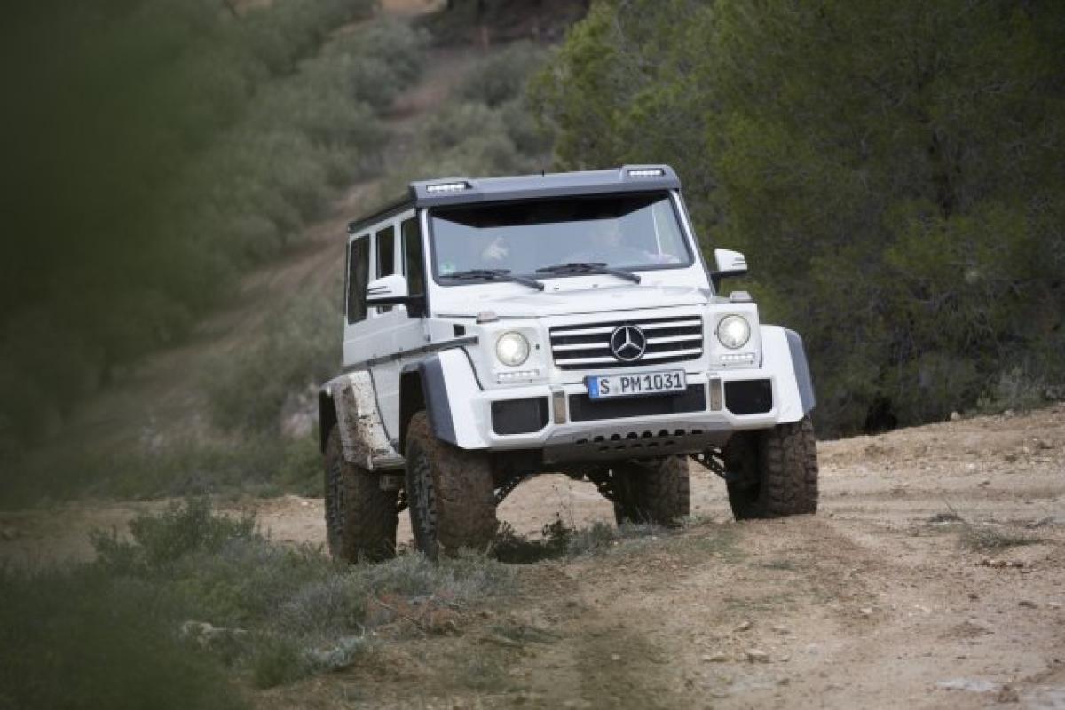 Panorama Mercedes G 500 4x4²