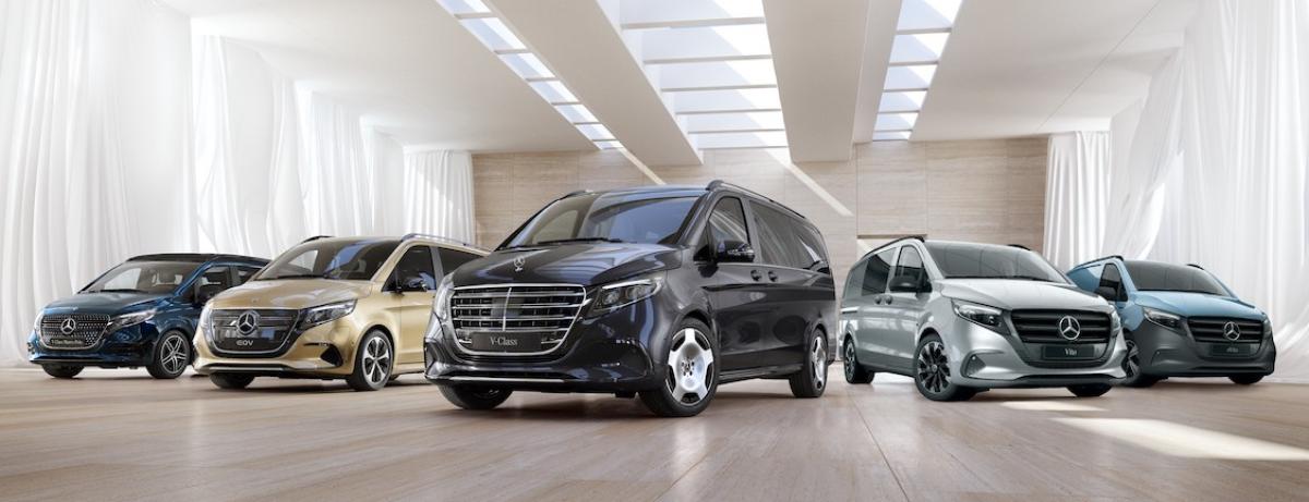 Das neue Mercedes-Benz Midsize Van Portfolio macht sich bereit – demnächst bestellbar