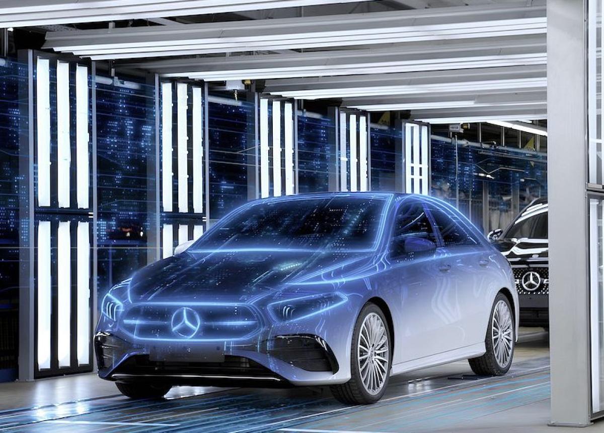 Mercedes-Benz setzt auf „Digital-First“ bei der Produktion der neuen MMA-Plattform
