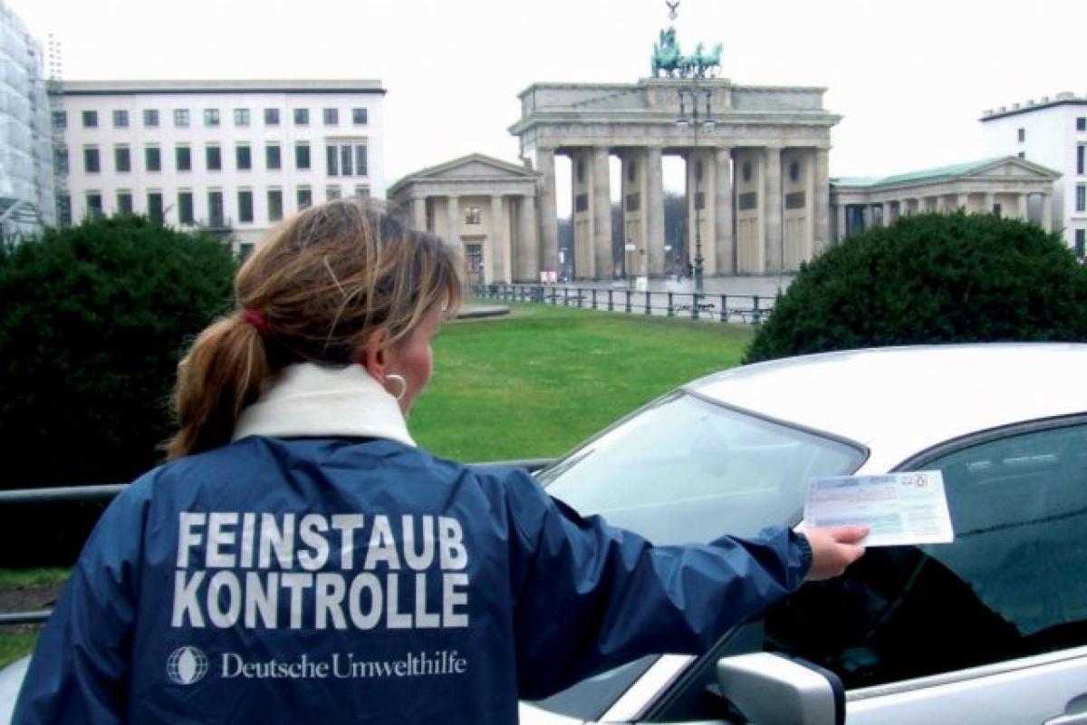 Überwachung der Umweltzonen