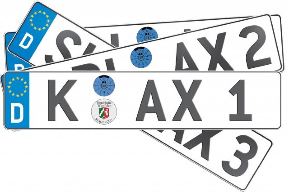 Nummernschild manipulieren