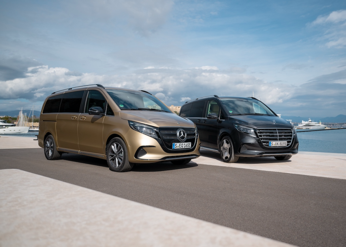 Der neue EQV und die neue V-Klasse von Mercedes-Benz - Auf dem Weg zu mehr Hochwertigkeit