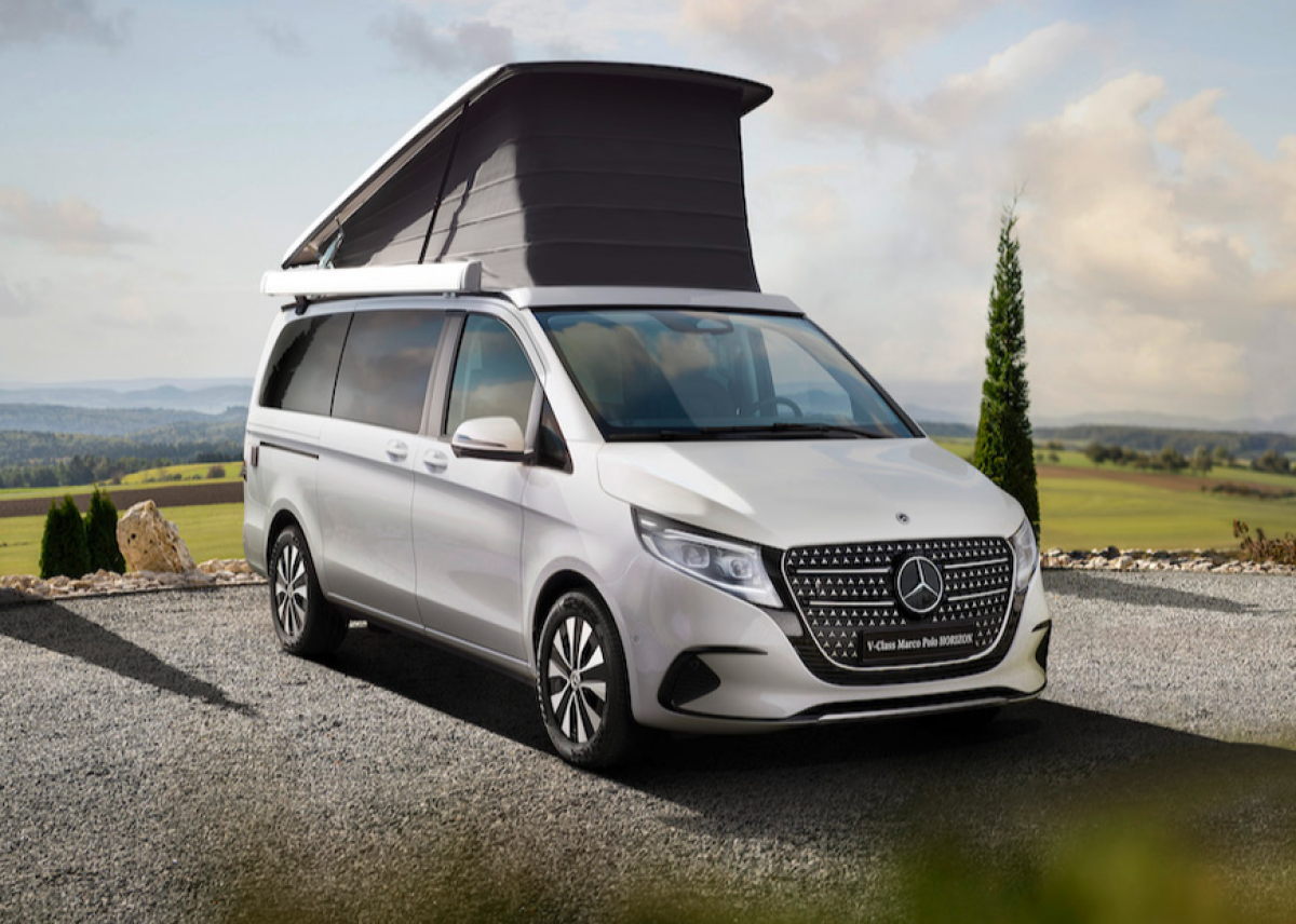 Ein neuer HORIZON – die neueste V-Klasse Marco Polo ist ein hochwertiger Allrounder für den Alltag und die Freizeit