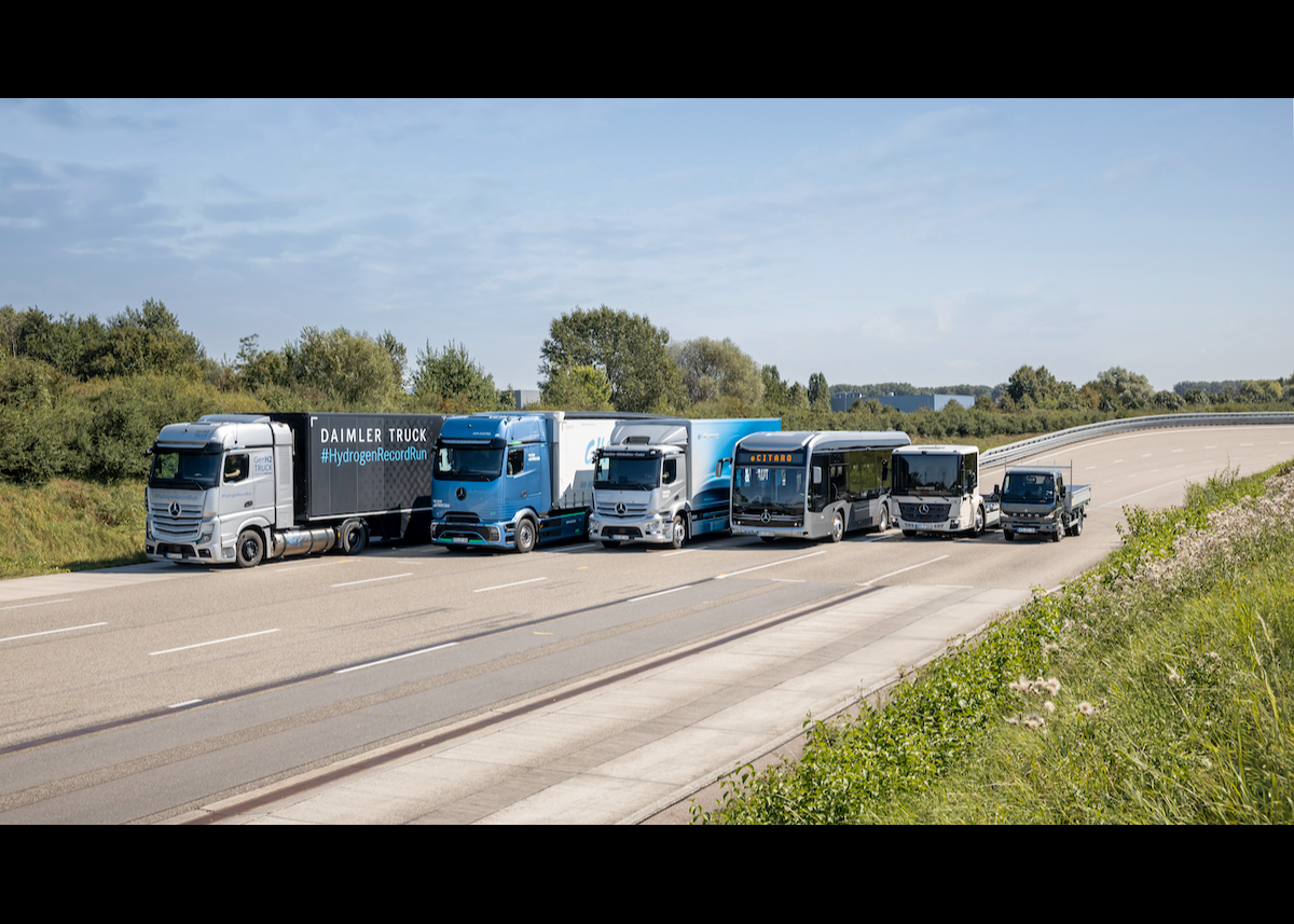 Daimler Truck stellt CO2-neutralen Fernverkehr in den Mittelpunkt der IAA Transportation 2024 –  Serienstart des Mercedes-Benz eActros 600 im November