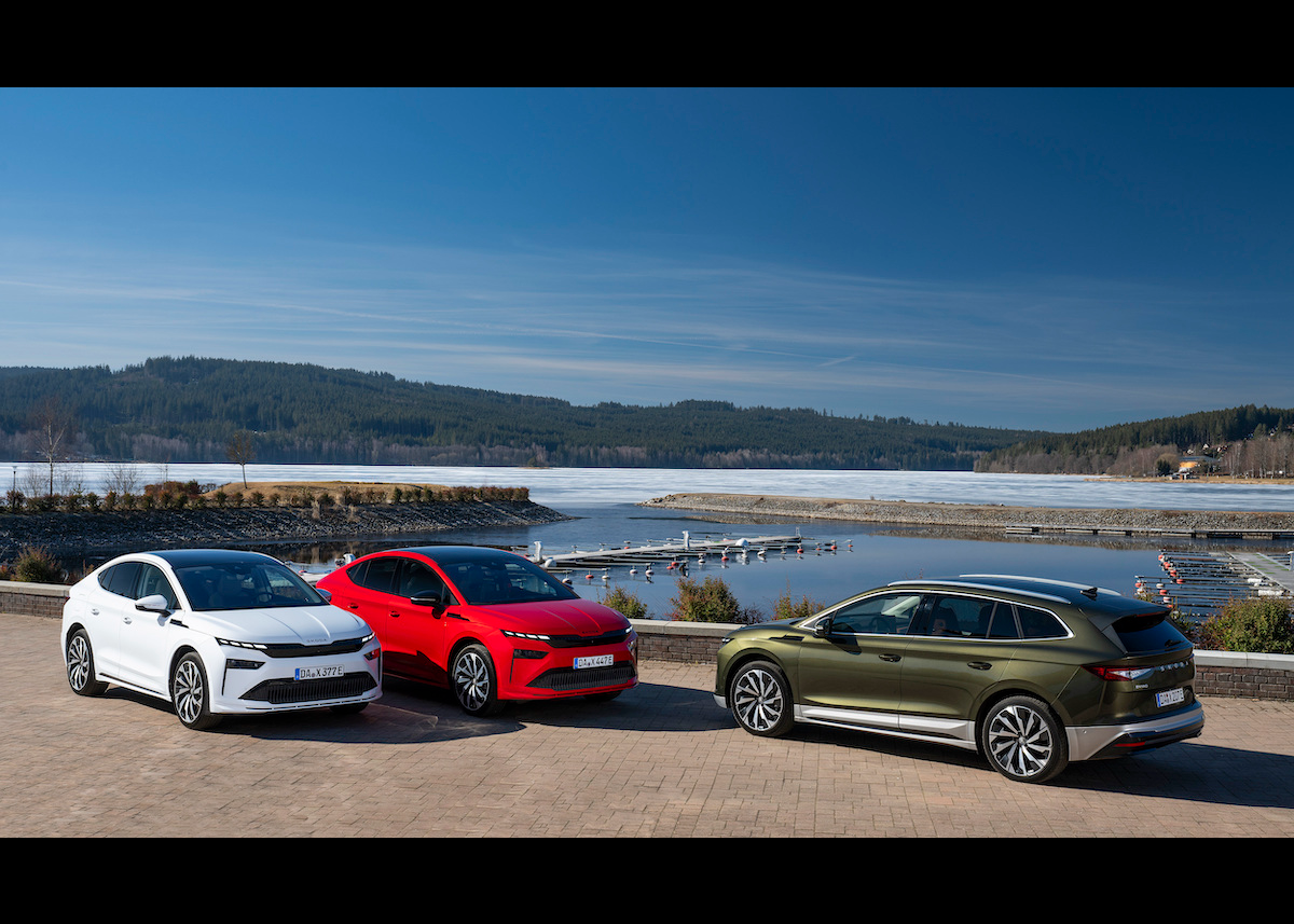 Der neue Škoda Enyaq: Eines der erfolgreichsten Elektrofahrzeuge Europas tritt in die Modern Solid-Ära ein