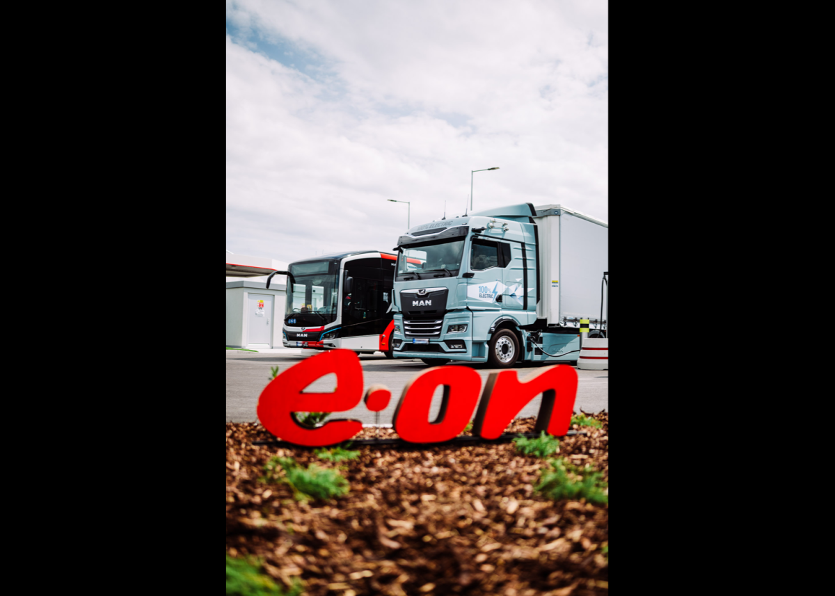 70 Millionen Euro Förderung für europäisches Megawatt-Ladenetz von E.ON, Voltix und GreenWay