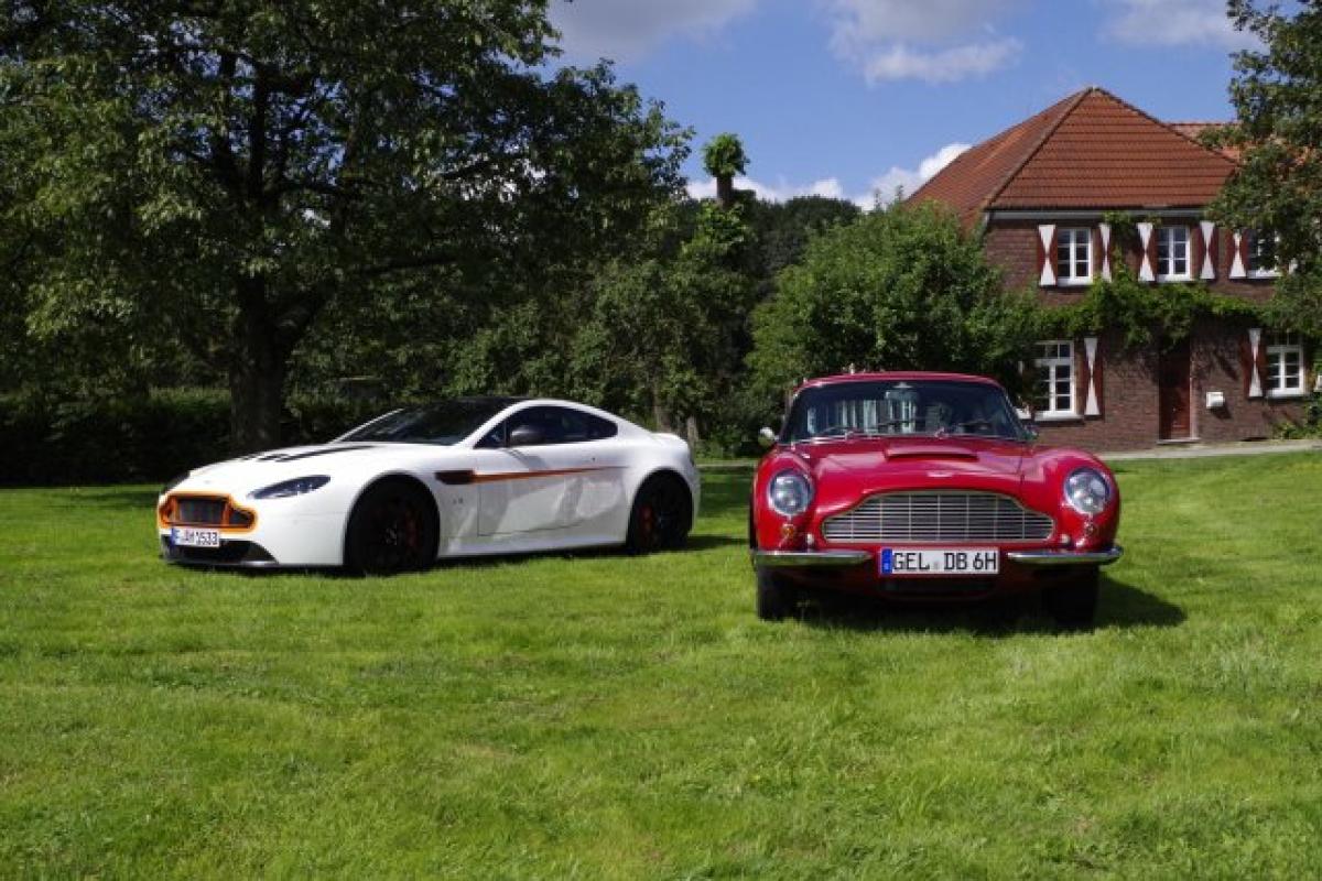 Impression Aston Martin DB6 und V12 Vantage S