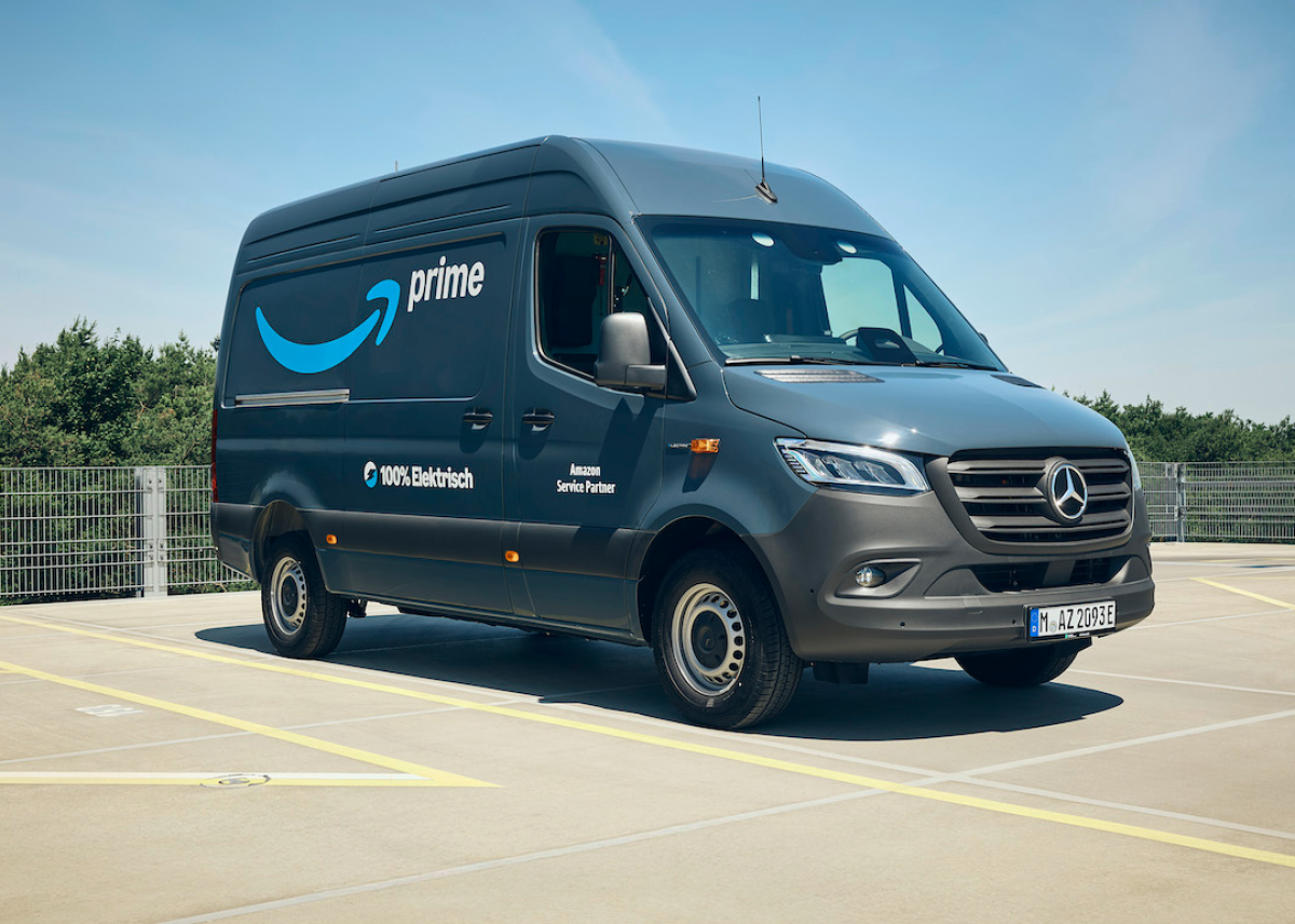 Mercedes-Benz Vans liefert rund 5.000 Elektrofahrzeuge an Amazons Lieferpartner