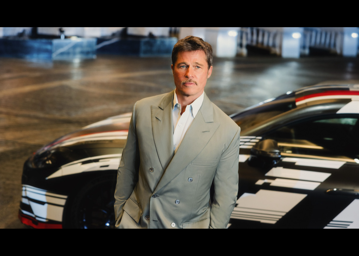 Eine atemberaubende Las-Vegas-Premiere für eine neue Dimension der Performance mit Brad Pitt, George Russell und dem kommenden Mercedes-AMG GT 4-Türer Coupé